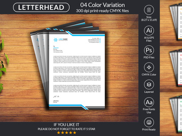Minimal Letterhead Design Template