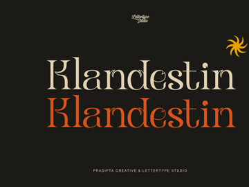 Klandestin Modern & Classical Serif