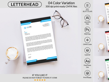 Minimal Letterhead Design Template
