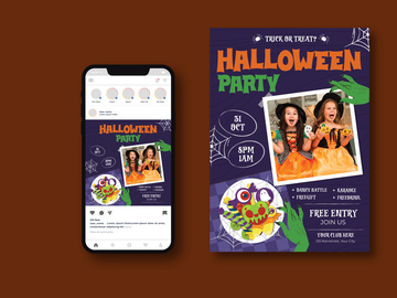 Halloween Party Flyer