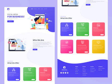 Marketing Landing Page