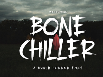 Bonechiller - Brush Font
