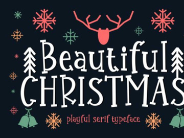 Beautiful Christmas Font