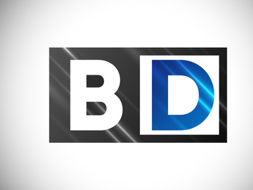 Initial Letter B D Logo Design Vector. Graphic Alphabet Symbol For Corporate Business Identity