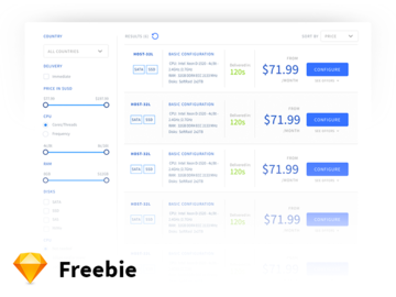 Product Search Tables