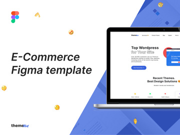 Design template ThemeRage Figma and Photoshop