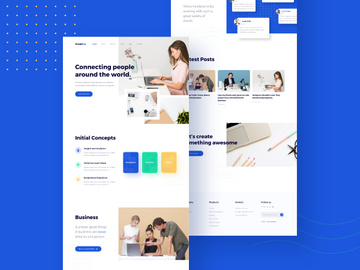 Creativo business landing page v1
