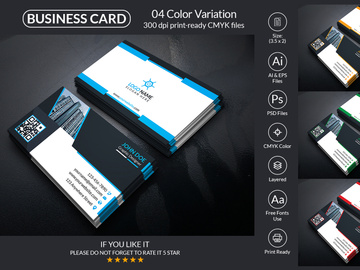 Corporate Business Card Design Template