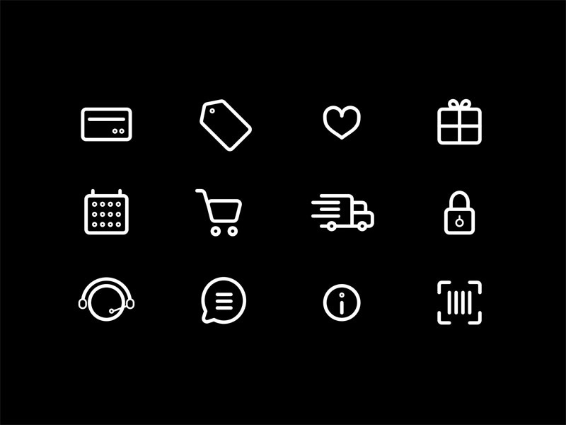 E commerce Icons