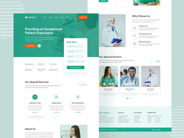 Healthcare Landing Page