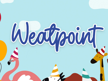 Weatpoint - Playful Script Font