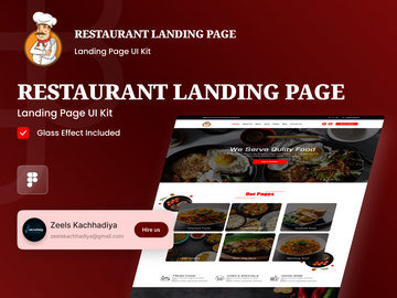 Restaurant Landing Page Design