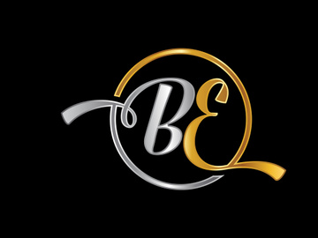Initial Letter B E Logo Design Vector. Graphic Alphabet Symbol For Corporate Business Identity