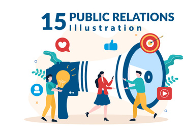 15 Public Relations Illustration