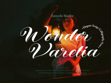 WONDER VARELIA - Script Calligraphy Font
