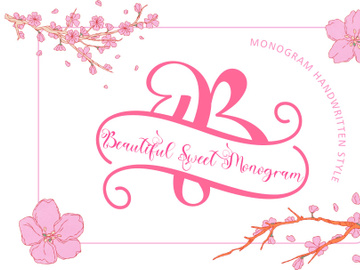 Beautiful Sweet Monogram