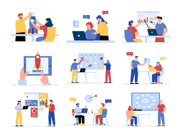 Startup Business Illustration Vol 1