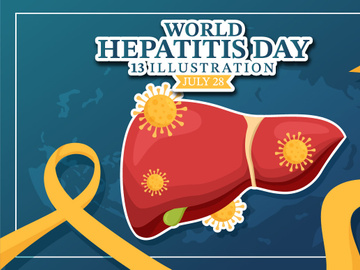 13 World Hepatitis Day Illustration