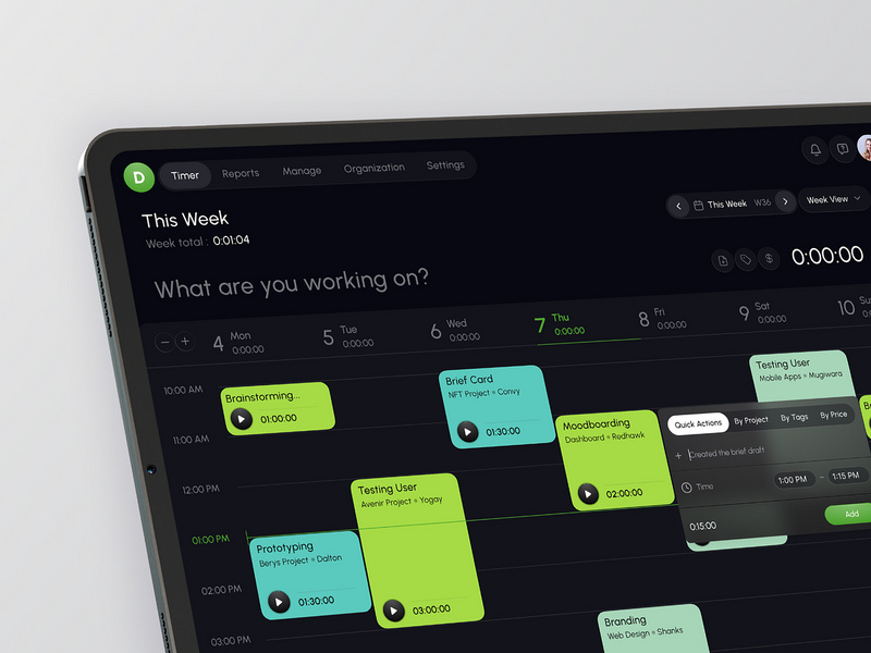 TaskTime Tracker - Advanced Task Timesheet Manager Module ~ EpicPxls
