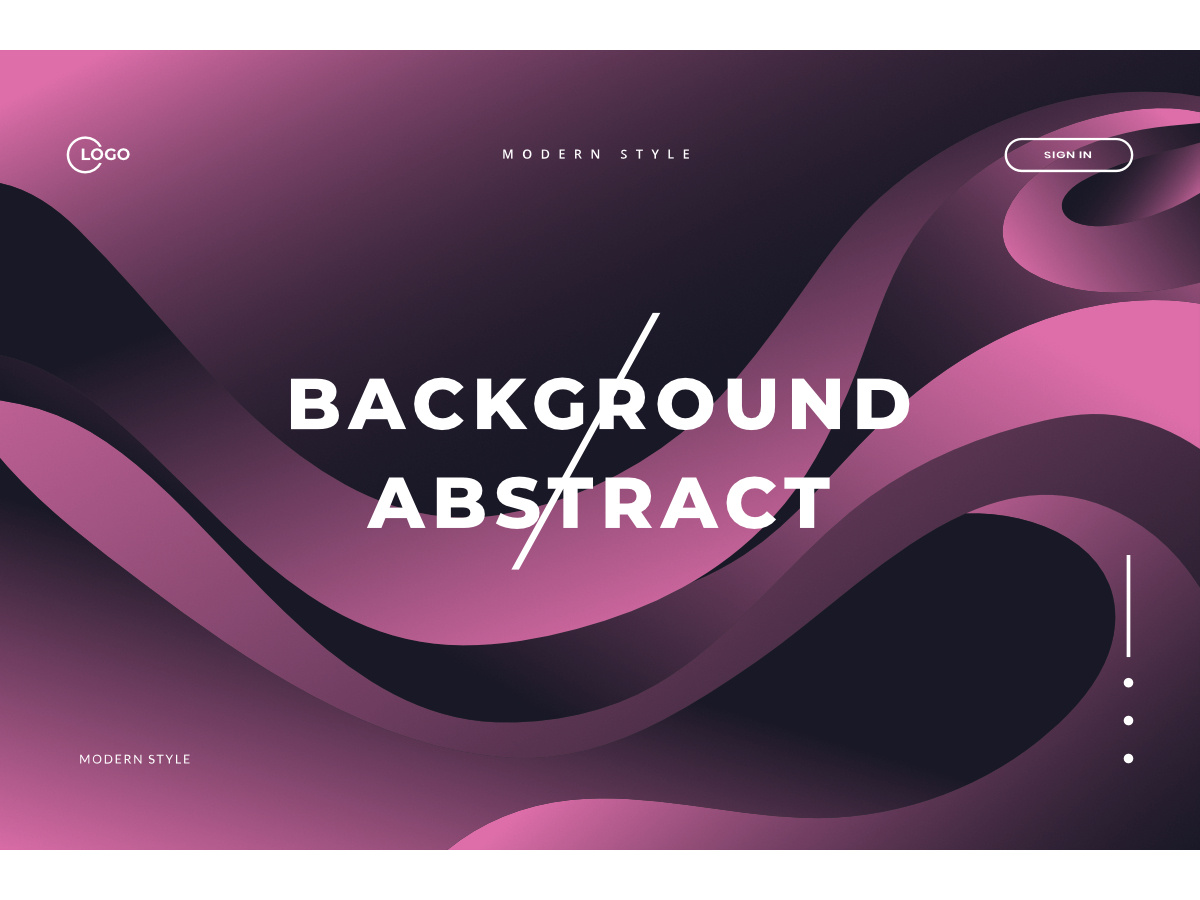 Plano de Fundo Abstrato Rosa Elegante com Ondas