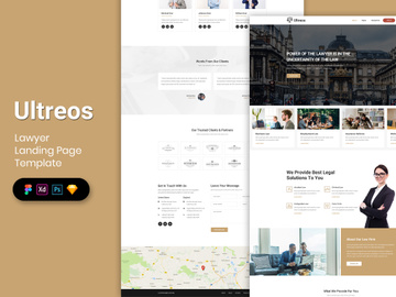 Lawyer Landing Page Template