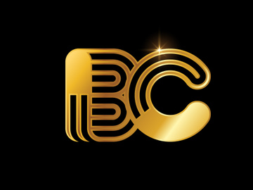 Initial Monogram Letter B C Logo Design Vector. Graphic Alphabet Symbol For Corporate Business