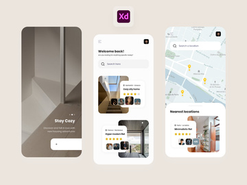 Home Renting App Exploration for iOS