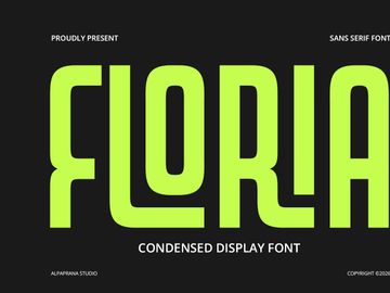 Floria - Display Font