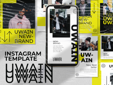 Uwain Instagram Template