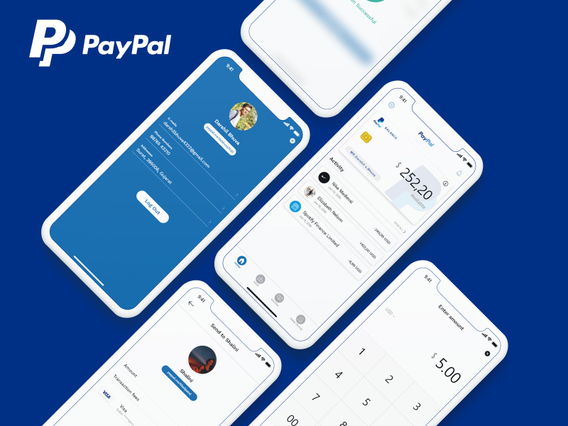 Paypal Redesign App UI By Scrillo Designers EpicPxls