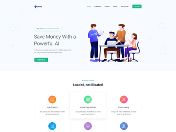 Saasly Version 03 - SaaS Landing Template