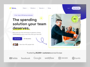 Solva HR Platform - Landing Pages