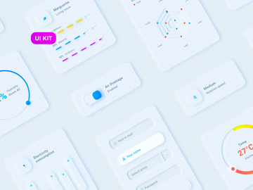 Neumorphic UI Kit 2