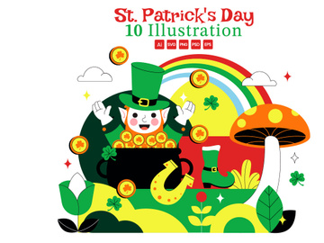 10 Happy St. Patrick's Day Illustration