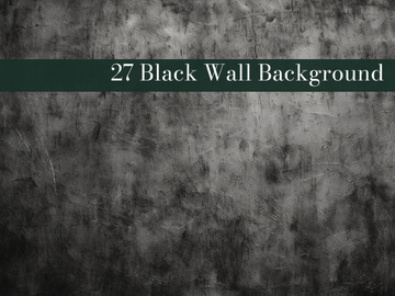 A black wall background