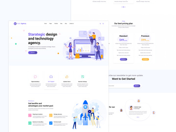 Halci Digital Agency Web Templates