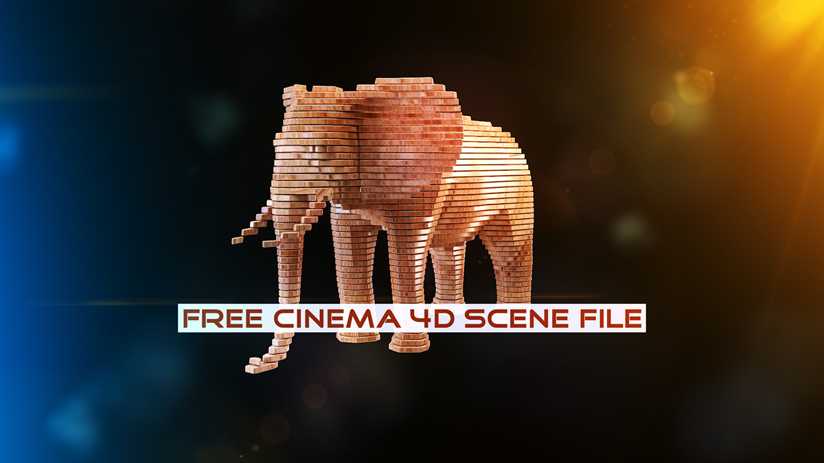 切片机｜完全装配好的免费Cinema 4D场景文件(Slicer | Fully Rigged Free Cinema 4D Scene File)插图