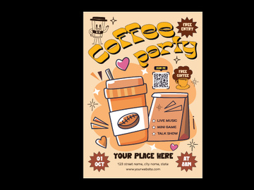 Coffee Party Flyer