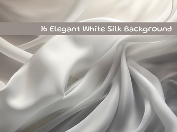 Elegant white silk background