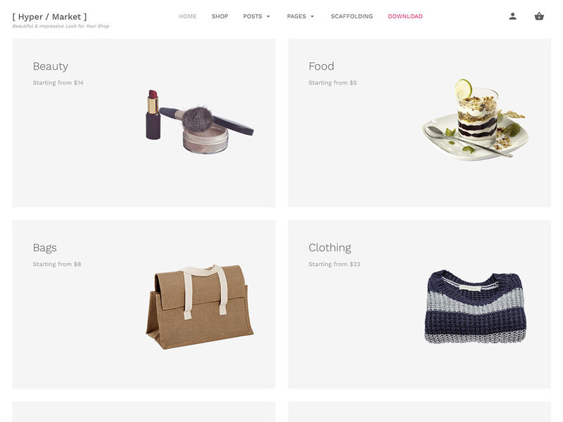 Hypermarket WordPress Theme preview picture