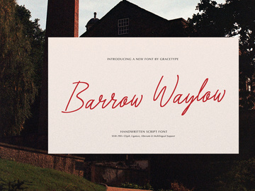 Barrow Waylow | Handwritten Script