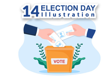 14 Election Day Political Illustration