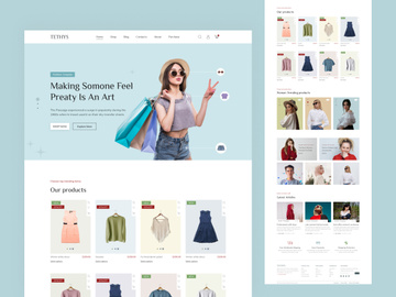Fashion Shop Landing Page
