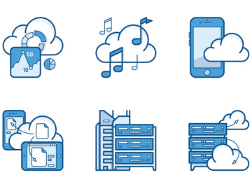 Cloud Services Icons