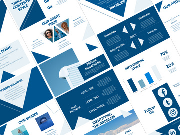 Minimalist Triangle Presentation Template
