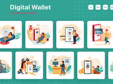 M214_Digital Wallet Illustrations