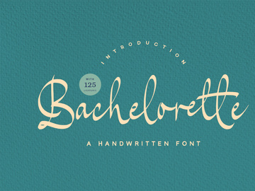 Bachelorette - Handwritten Font