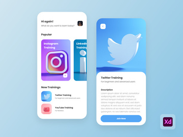 Online Training Exploration for iOS