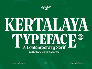 Kertalaya Serif
