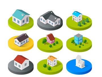 Isometric vector 3D icon